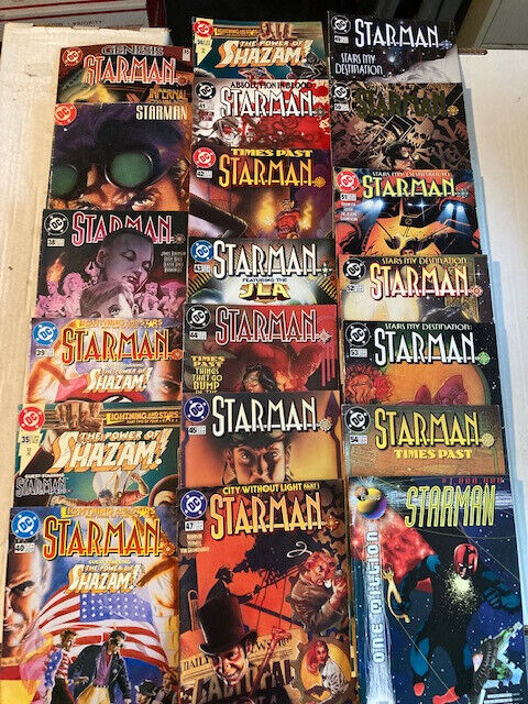 James Robinson's STARMAN: Mid-to-Low grade Readers' copies, Lot of 20 (L111)