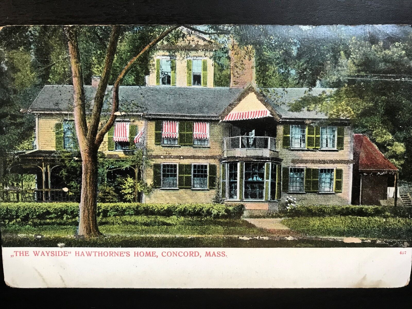 Vintage Postcard 1901-1907 Wayside, Hawthorne\'s Home, Concord, Massachusetts