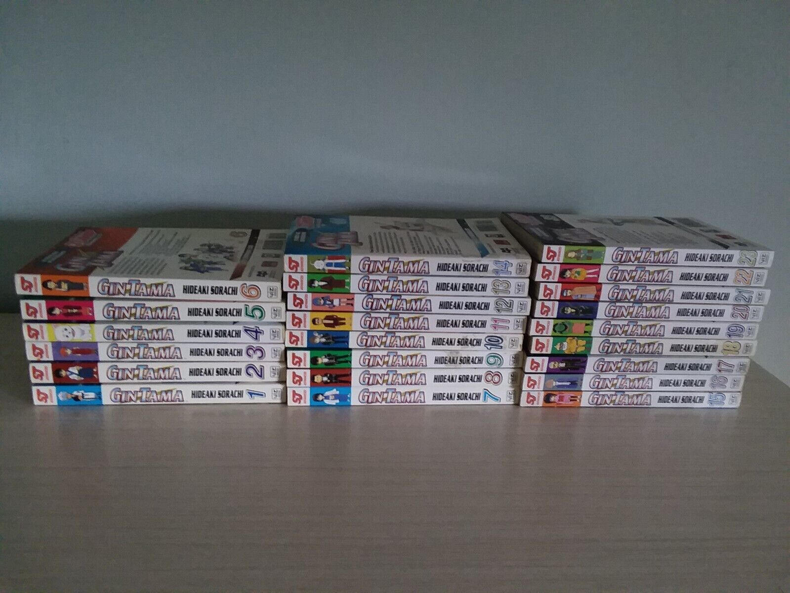 Gintama English Manga Lot Vol 1-23 Hideaki Sorachi Used