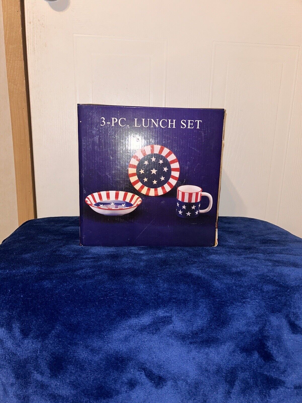 Stars And Stripes 3 Piece Lunch Set