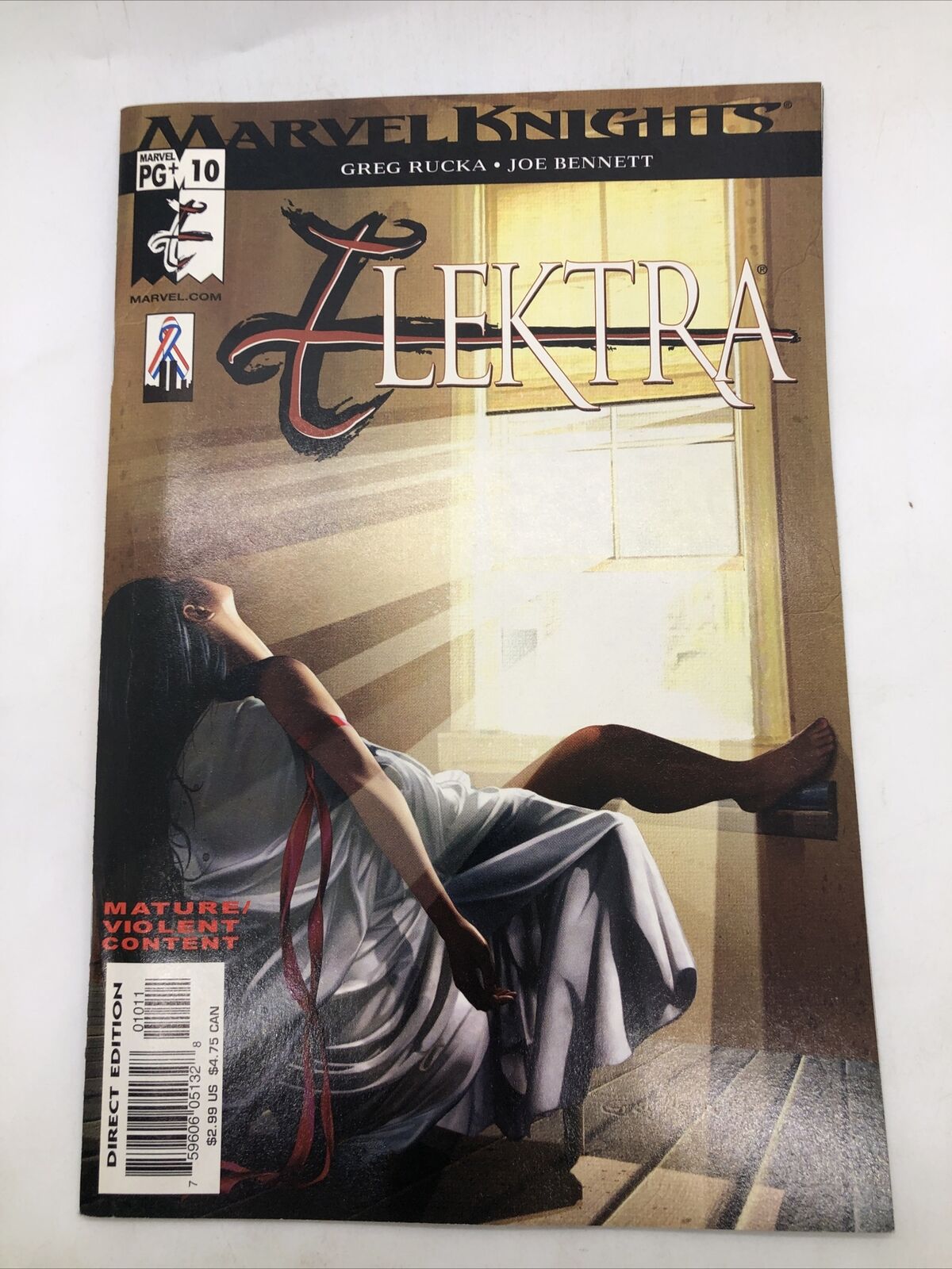 Elektra #10 2002 Marvel Knights Comic Greg Rucka 