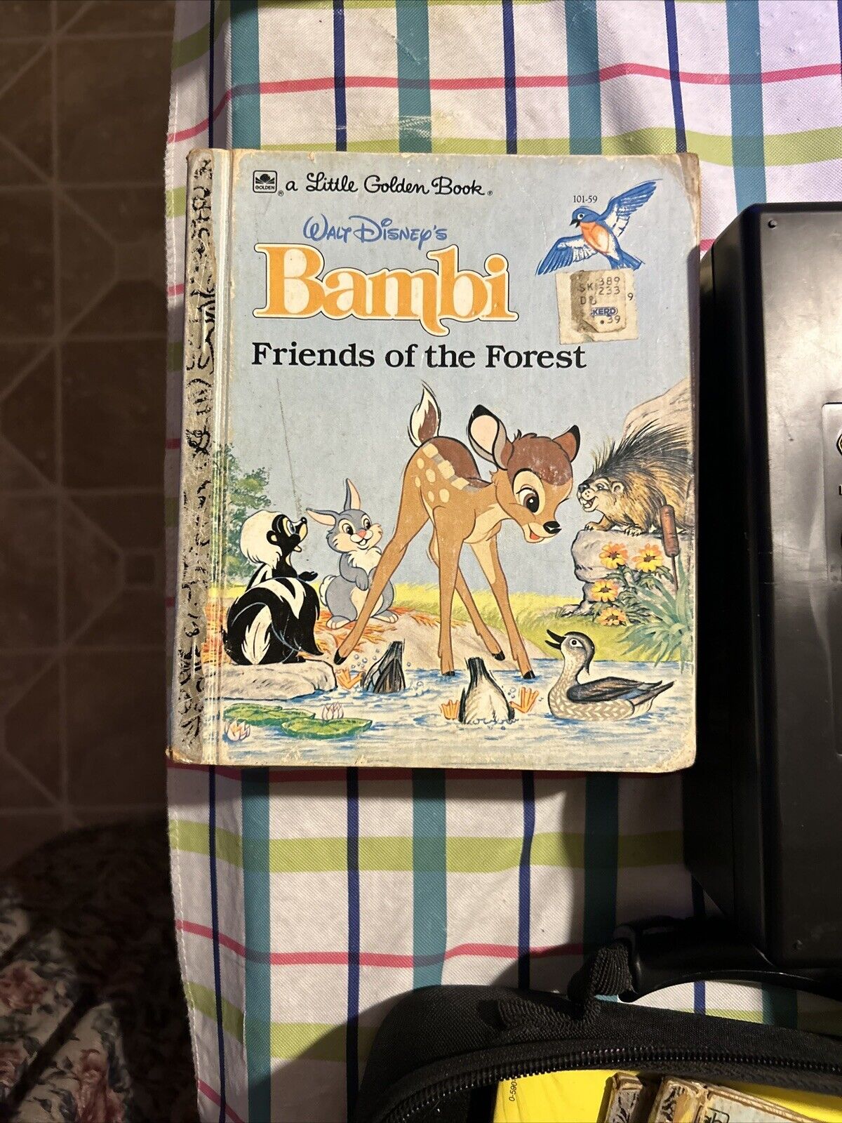 Vintage little golden Walt Disney Bambi Friends Of The Forest