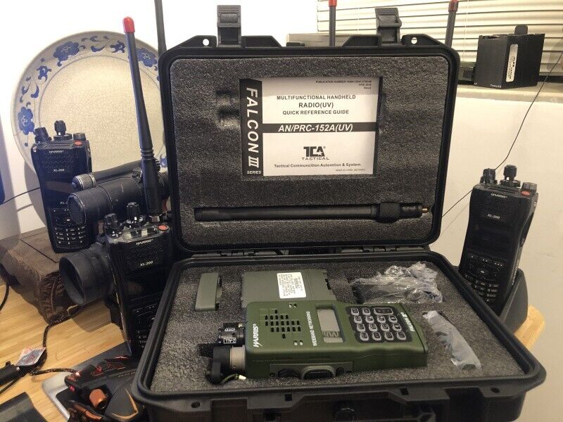 New 2023 TCA PRC 152A UV GPS Version Handset Radio 15W Aluminum Handheld Replica