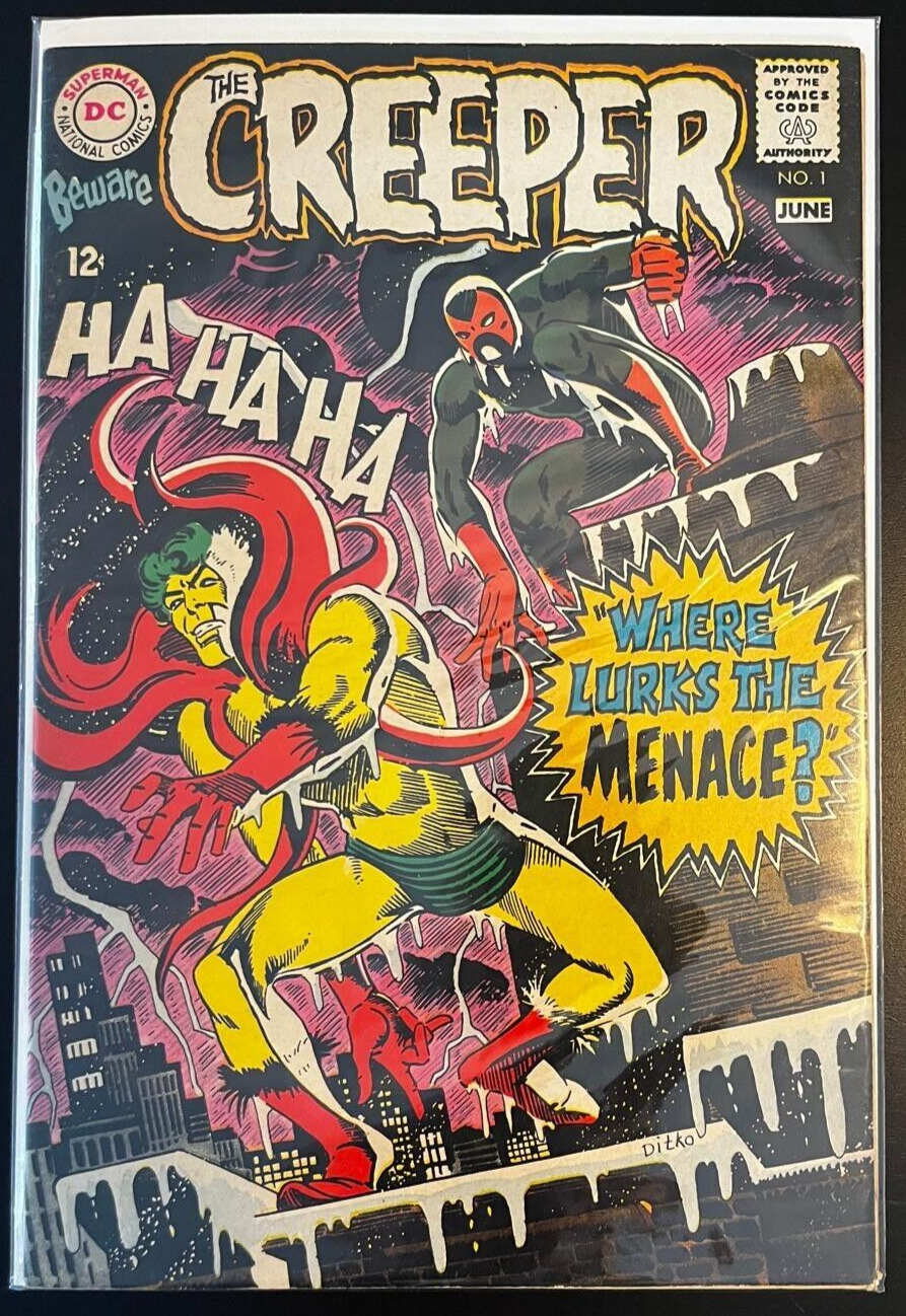 BEWARE THE CREEPER #1 (DC, April 1968) Silver Age - 2nd Creeper (Jack Ryder)