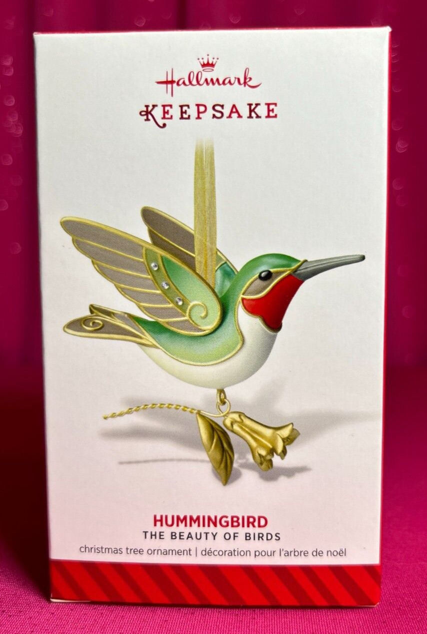 Hallmark 2014~Hummingbird~The Beauty of Birds~10th in Series~NRFB