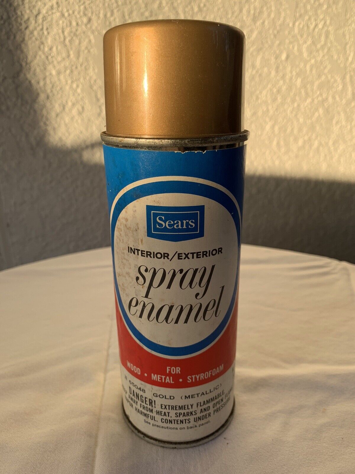 Vintage Sears Enamel Spray Can