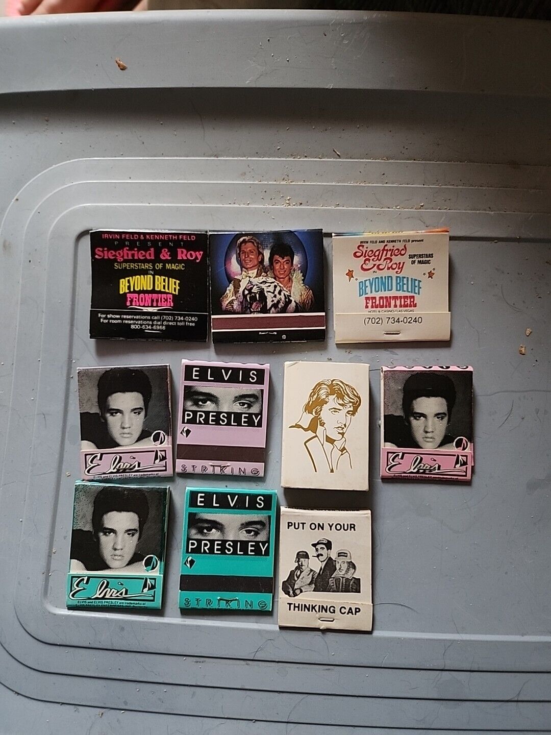 Vintage Elvis Presley Matchbooks