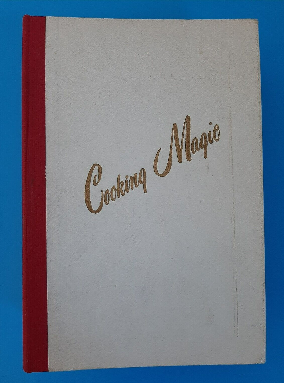 Vintage COOKING MAGIC Culinary Arts Institute Binder w/12 Books Inside, 1950's