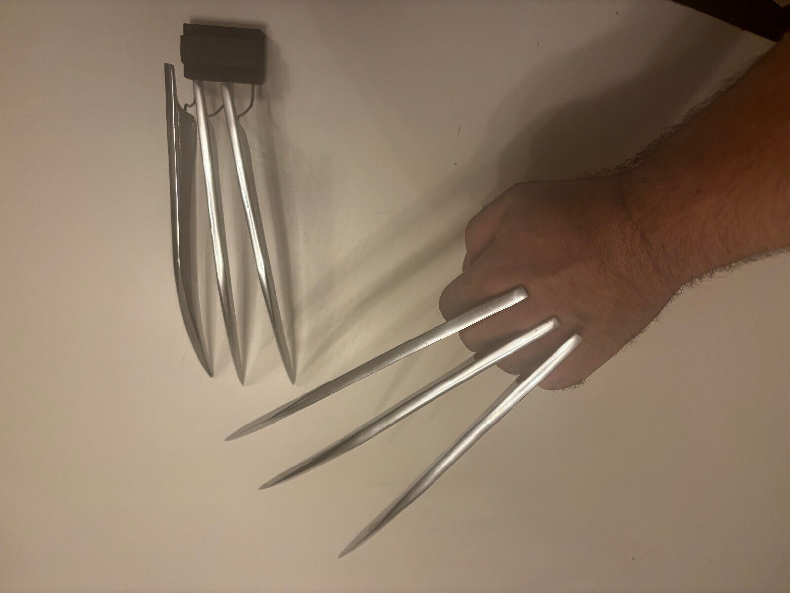 Wolverine Claws : Polished Aluminum, Cosplay