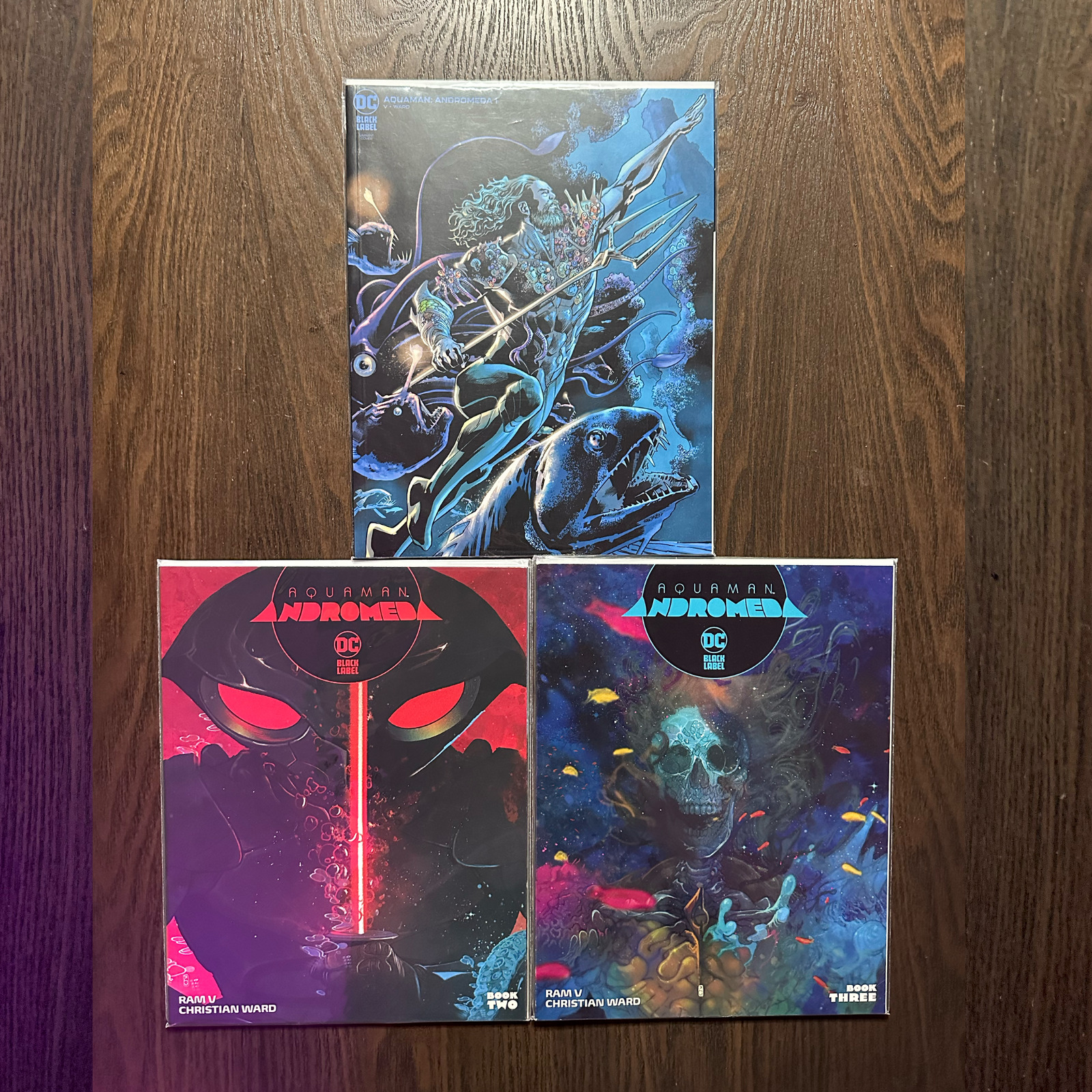 Aquaman: Andromeda #1-3 (1, 2, 3): DC Black Label (2022) NM - Black Manta, Ram V