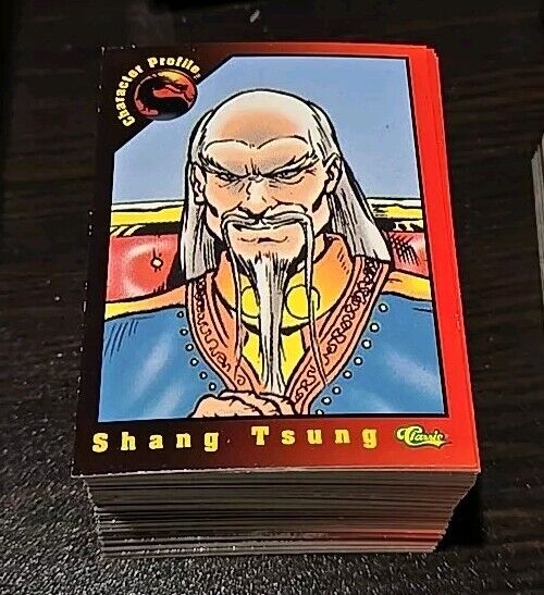 1994 Classic Mortal Kombat Trading Card Set 1-100 