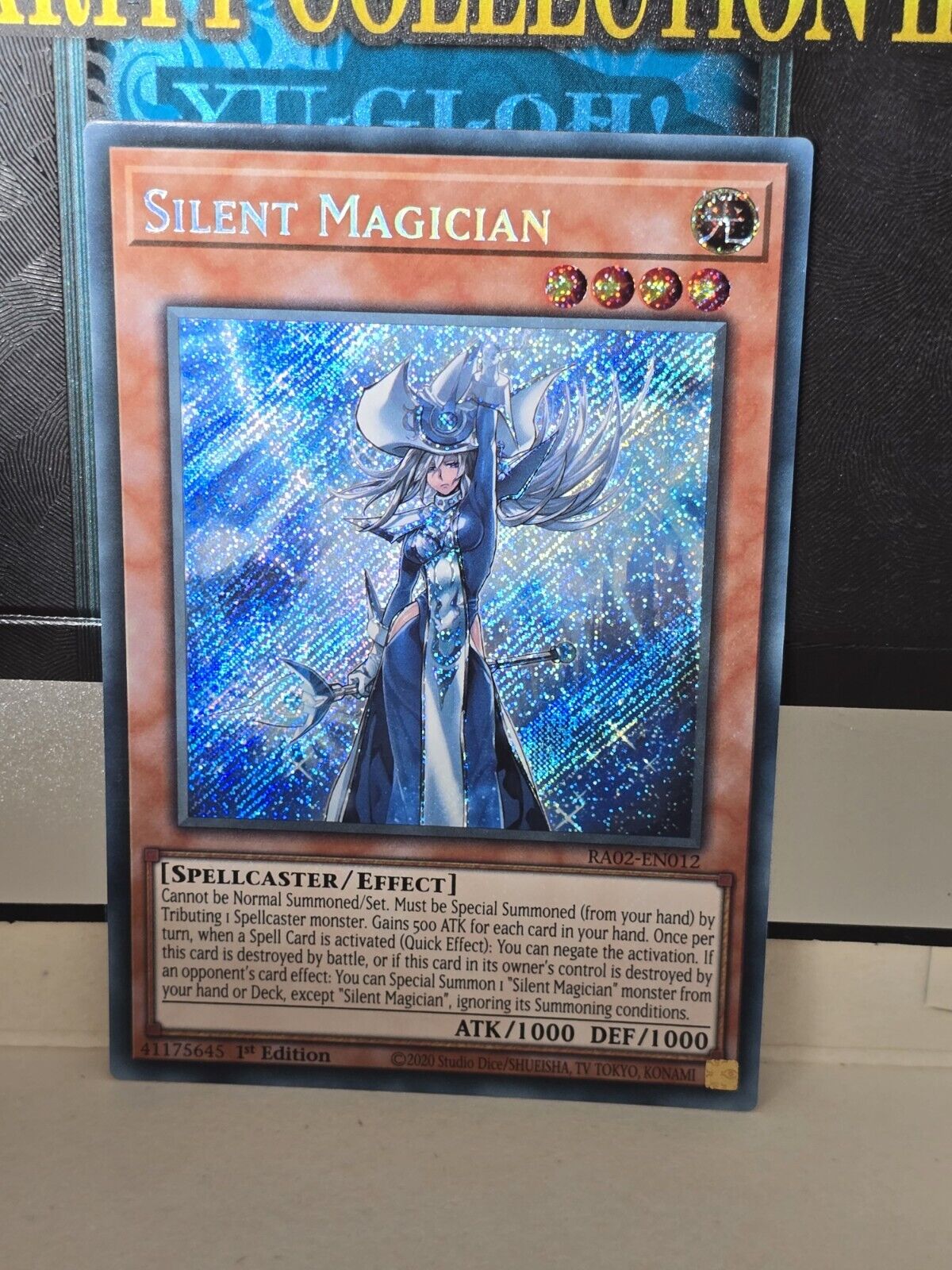 ☆ RA02-EN012 Silent Magician Secret Rare 1st Edition YuGiOh