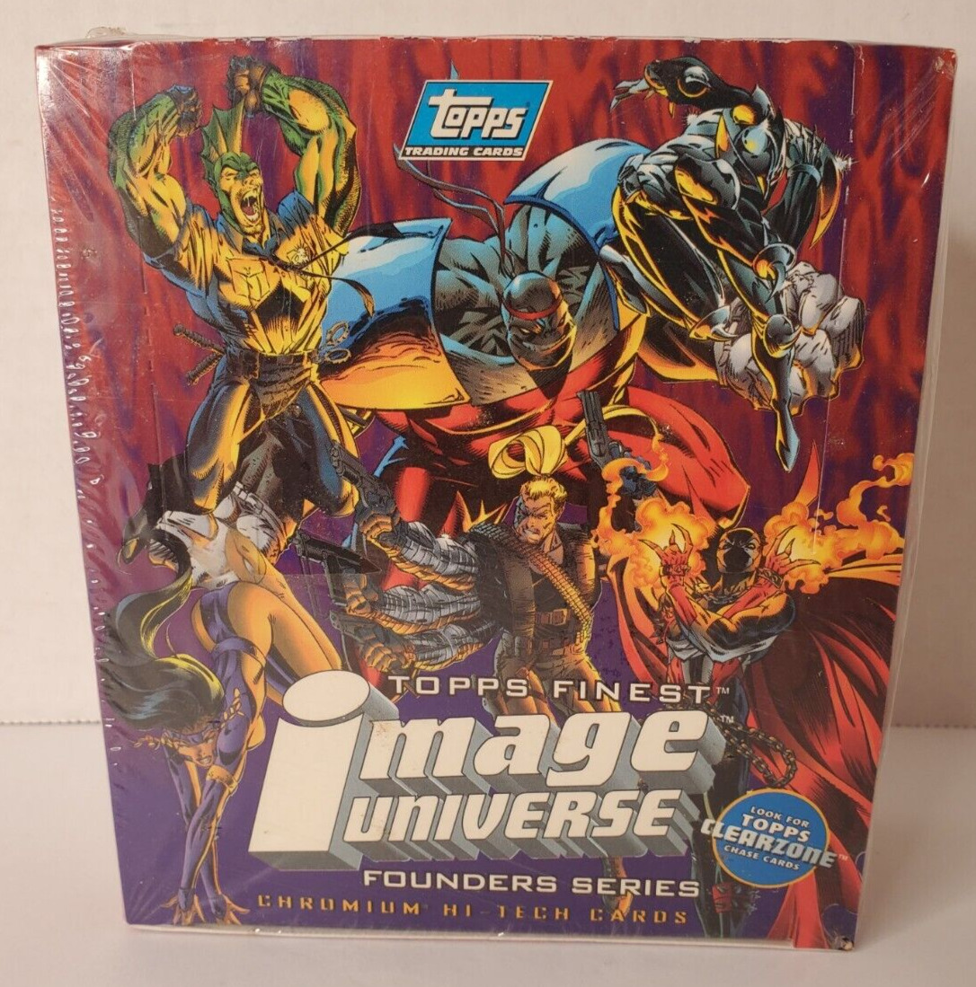 1995 Topps Finest Image Universe Chromium Founders Series Sealed Box - 24 Packs