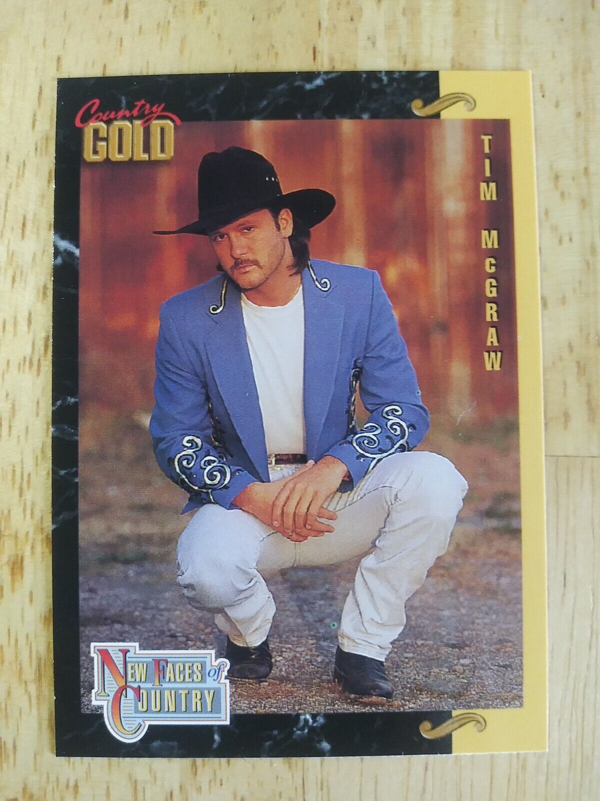Tim McGraw | 1993 Sterling Country Gold New Faces of Country #12