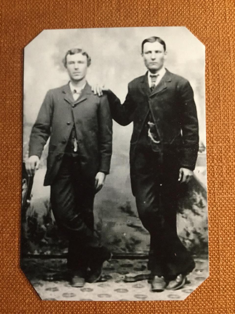 Frank and Jesse James Historical Museum Quality tintype C343RP
