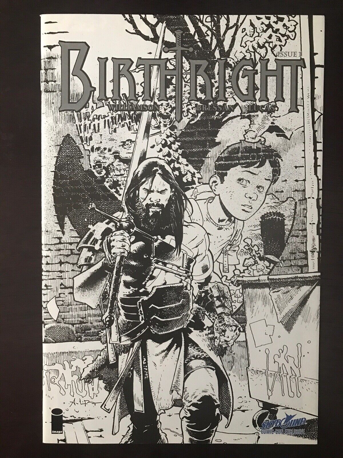 Birthright #1 NYCC Sketch Variant 2014 Image Comic Book