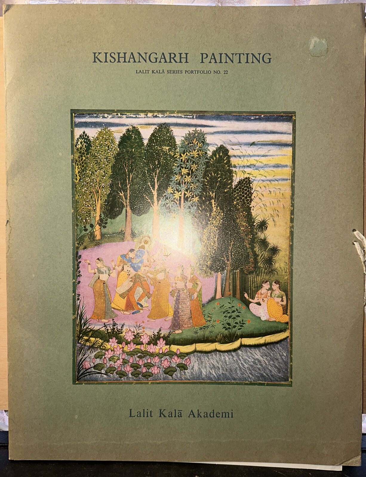 Vintage Indian Art Kishangarh Painting -Art Prints- Lalit Kala Series No.22