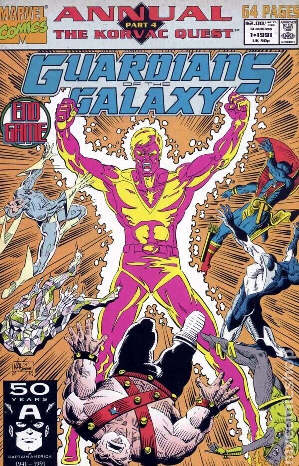 GUARDIANS OF THE GALAXY (1990) - Marvel Comics - 1st Series Lot with Annuals
