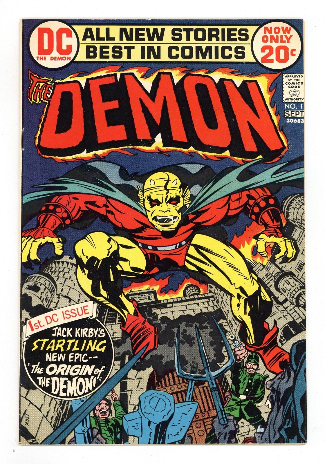 Demon #1 FN/VF 7.0 1972 1st app. Etrigan the Demon