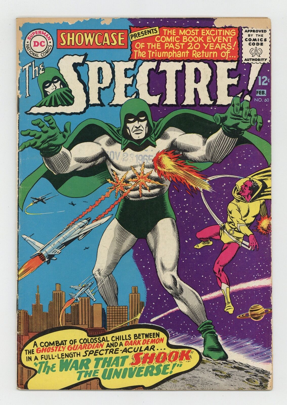 Showcase #60 FR/GD 1.5 1966 1st Silver Age app. The Spectre