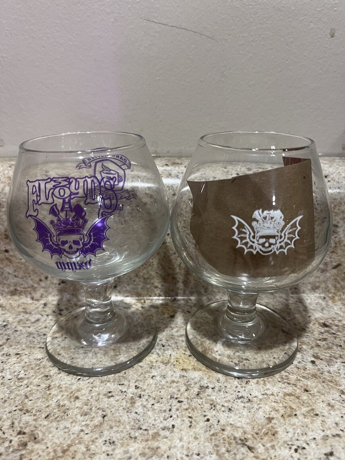 Three Floyds Brewing Dark Lord Glass Snifters 3 Floyds