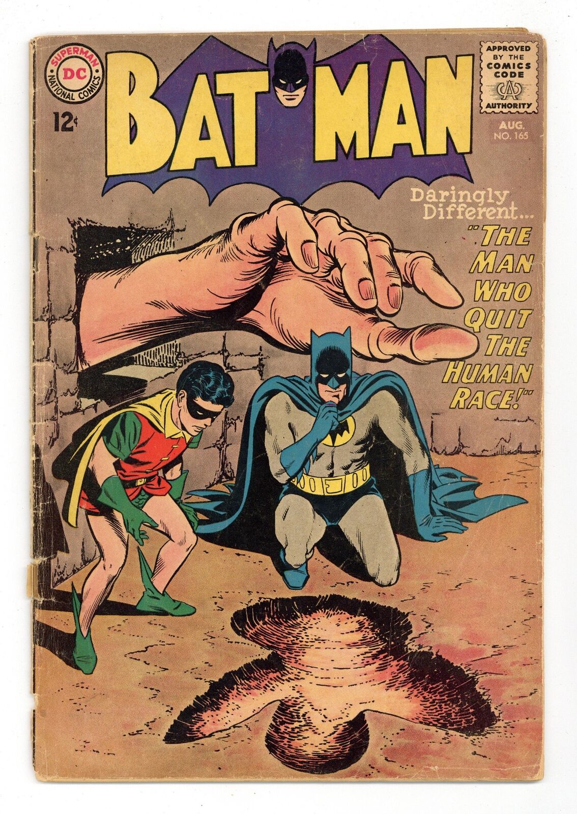 Batman #165 GD/VG 3.0 1964