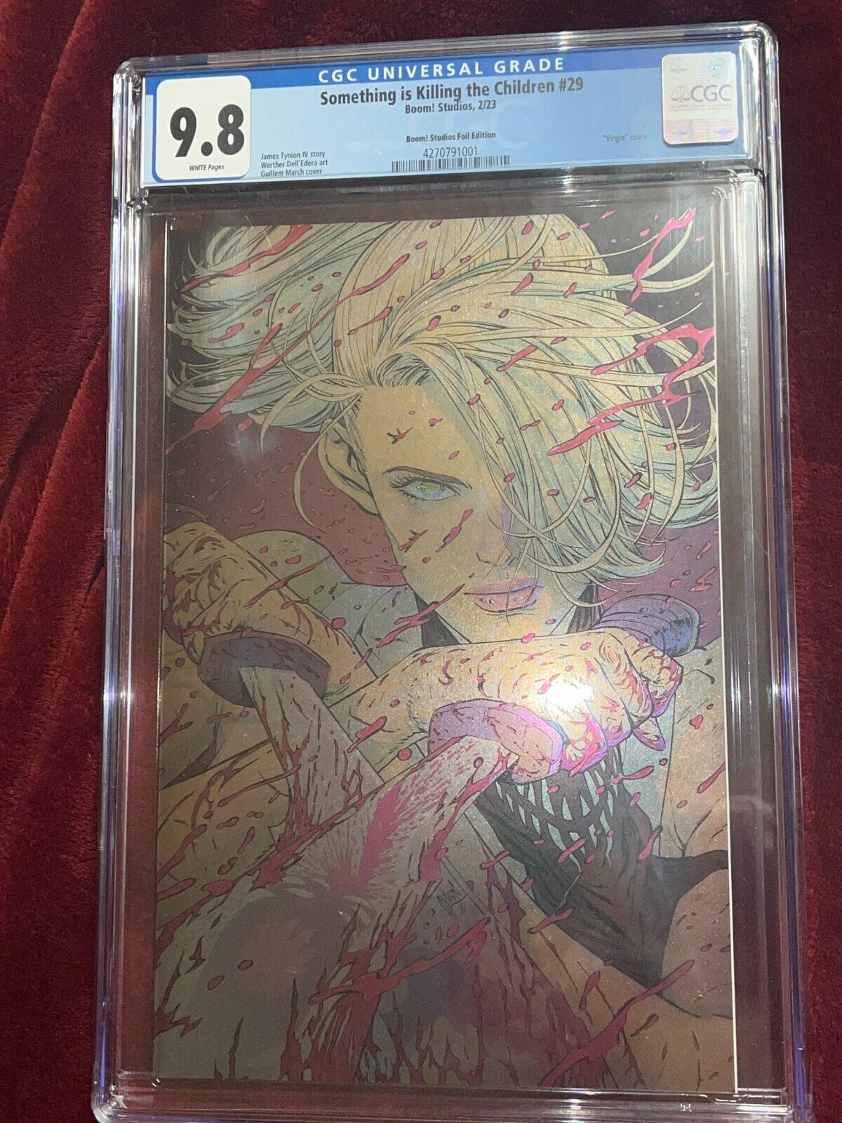 Something is Killing the Children #29 BOOM Studios March FOIL Variant CGC 9.8