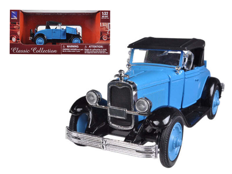 1928 Chevrolet Roadster Blue 1/32 Diecast Model Car