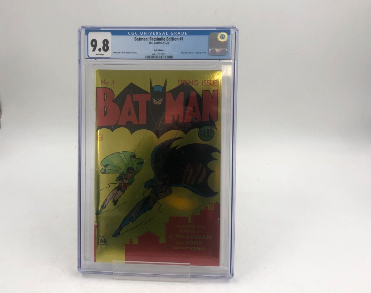 Batman #1 Facsimile Edition CGC 9.8 Reprints 1940 Original DC 2023