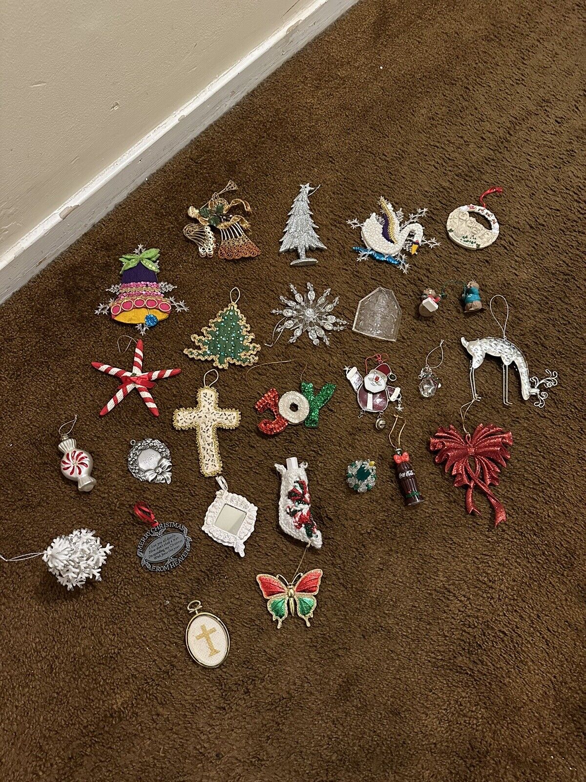 Vintage Christmas Ornaments Lot