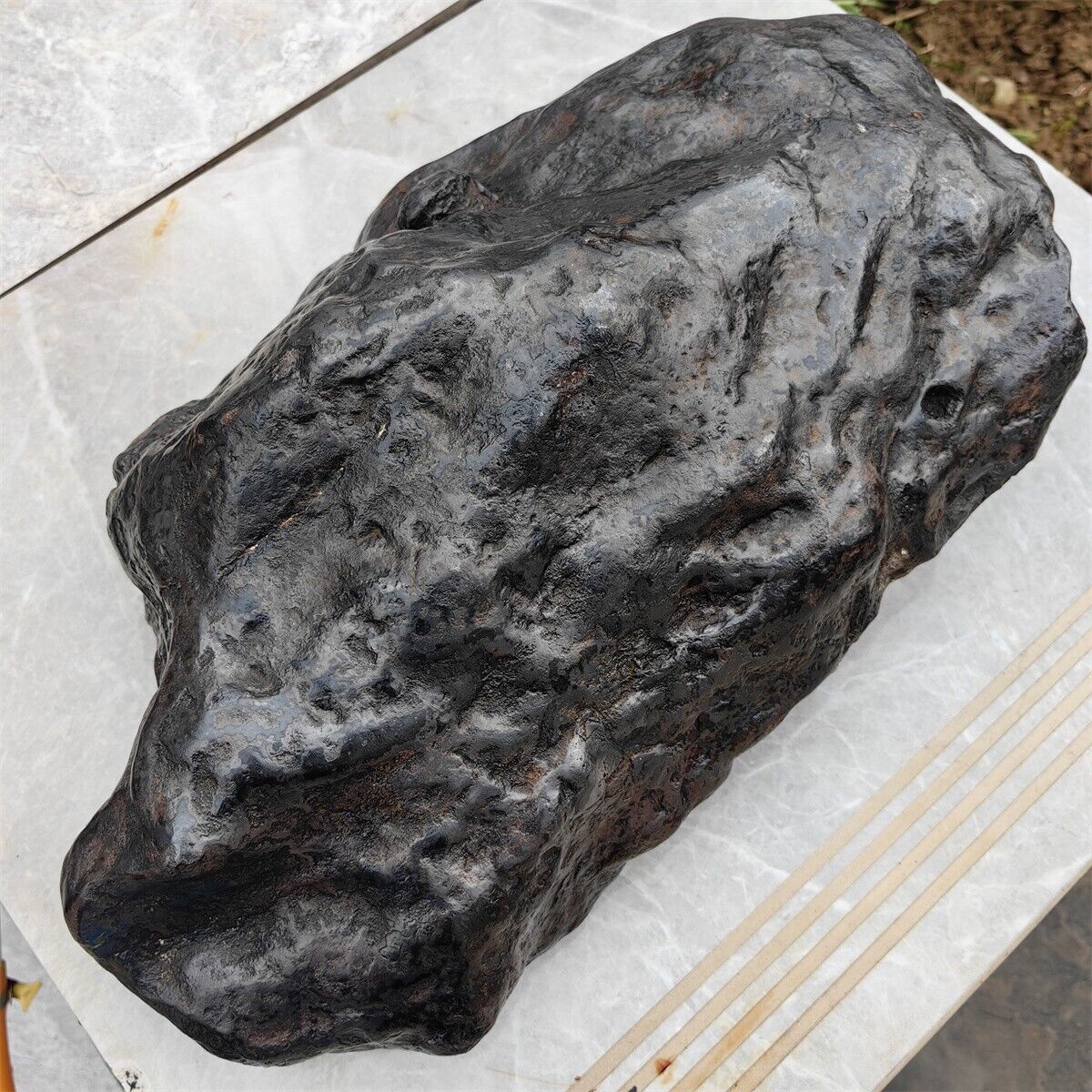 75.9 LB  Natural Genuine stony meteorite specimen from Guizhou,China  S164