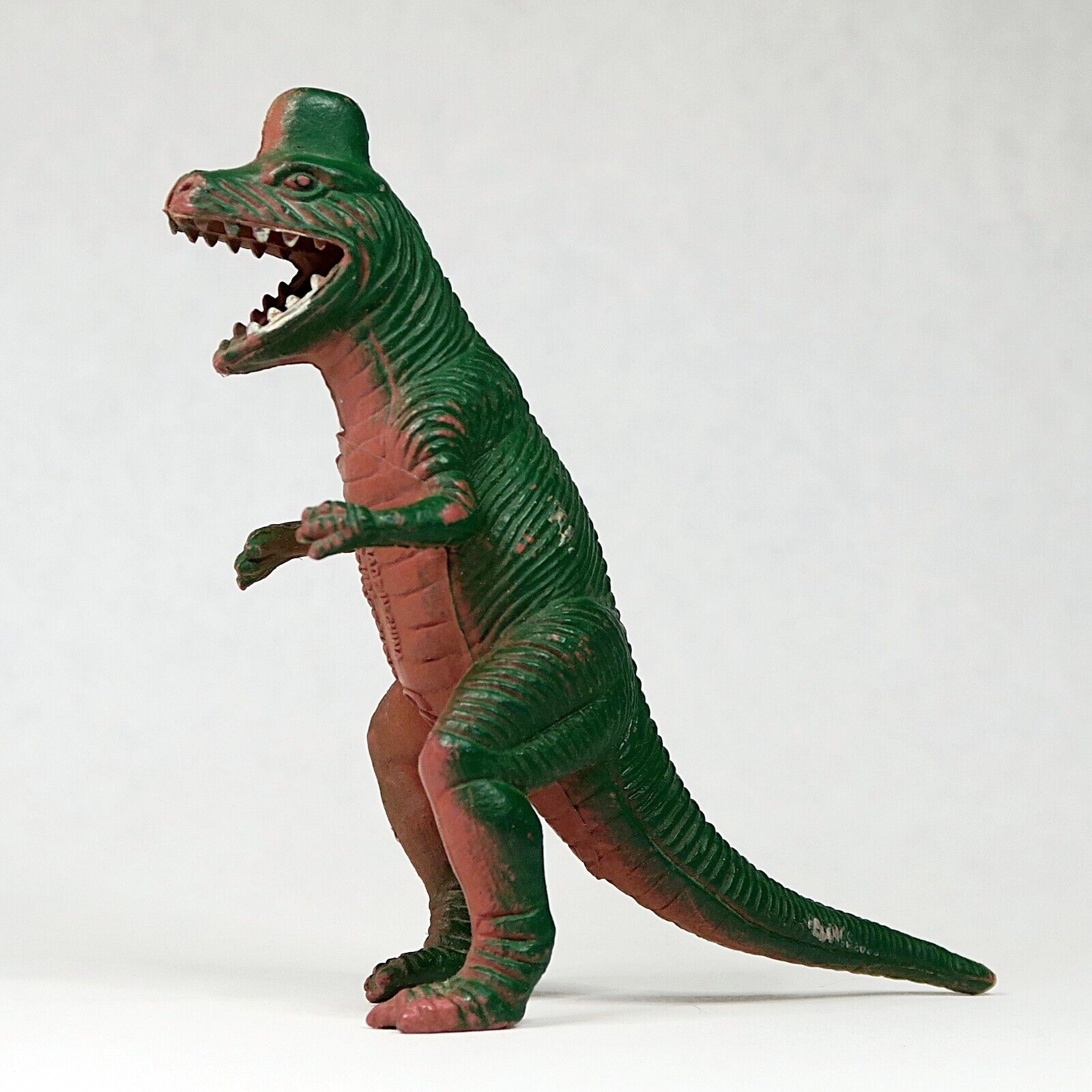Corythosaurus Dinosaur Figure Vintage 1986 Vinyl Screamer Chinasaur Patchisaur