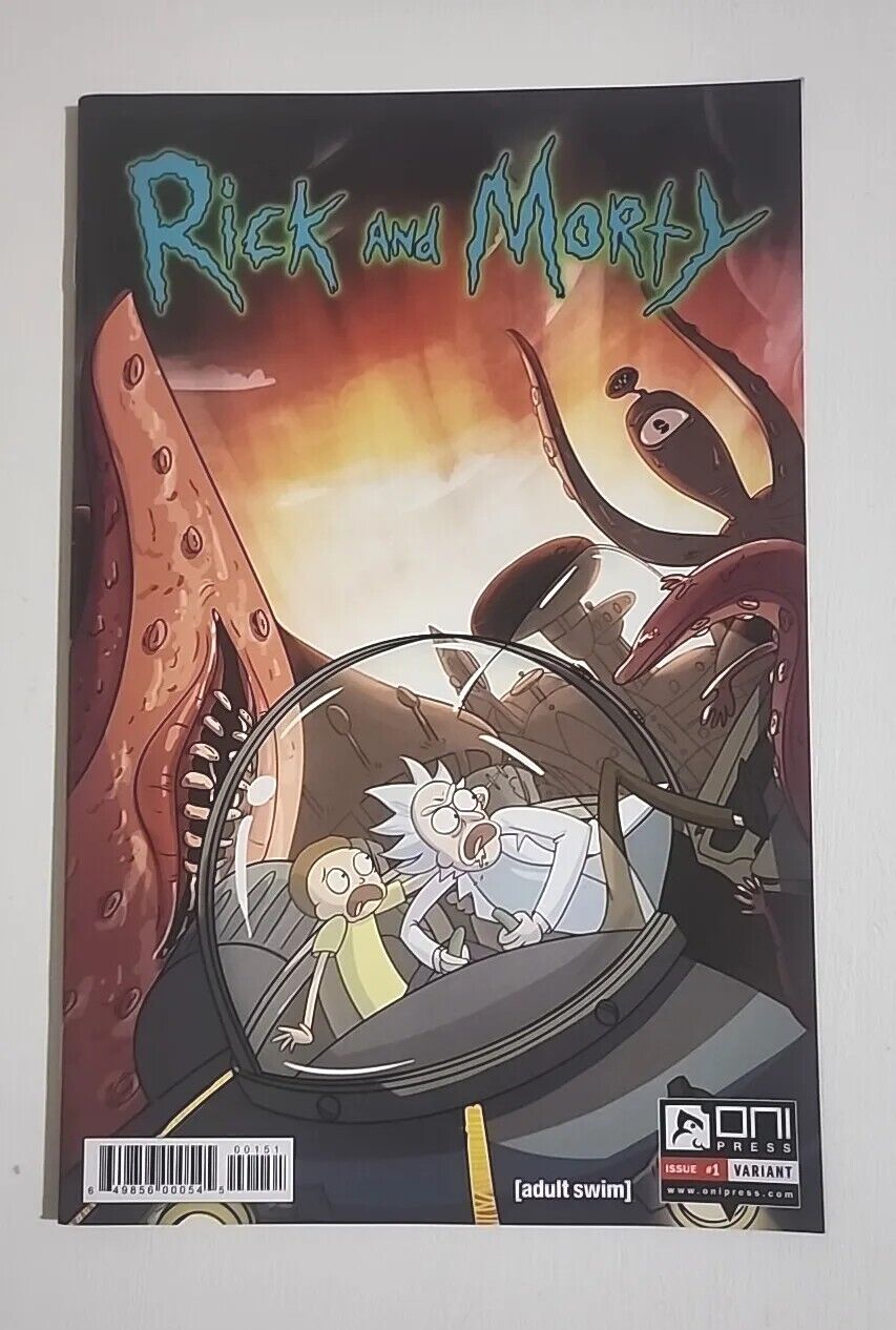 Rick and Morty #1 (Oni Press, April 2015) Variant 1:10 NM First Printing Rare
