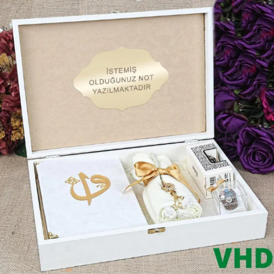 Lux Customizable Islamic Gift Set For Women | Islamic Birthday Gift | Eid Gift 