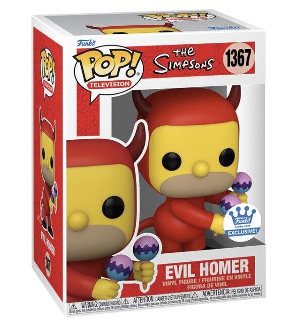 Simpsons Funko Pop Evil Homer