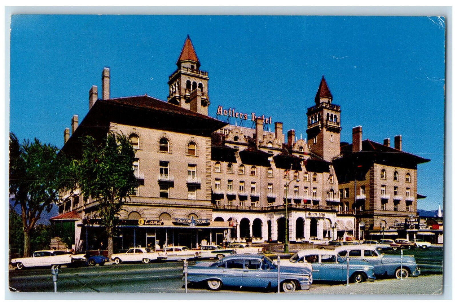 c1960's The Antlers Hotel, Colorado Springs, Colorado CO Vintage Postcard