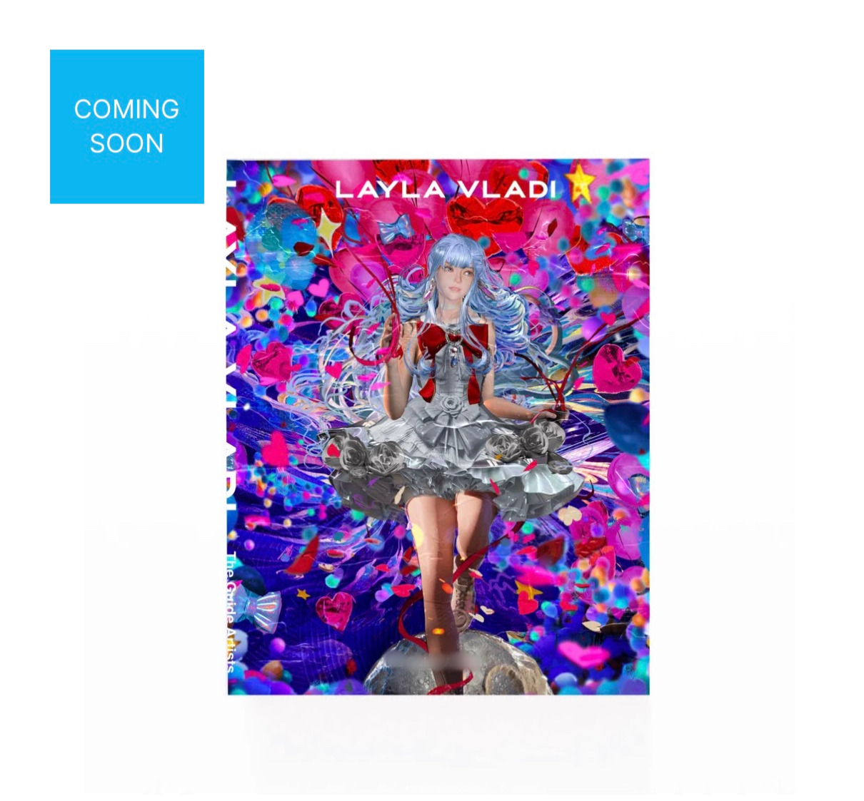 LAYLA VLADI Hardcover Official Art Book 2024 Illustration RARE *SHIPS FROM US* 