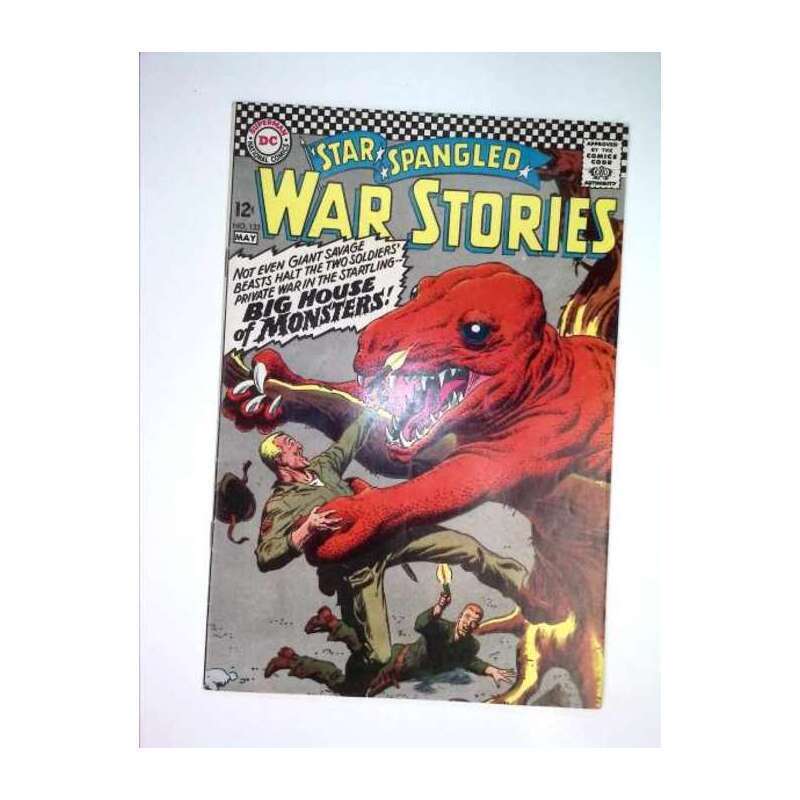 Star Spangled War Stories (1952 series) #132 in VF minus cond. DC comics [z}