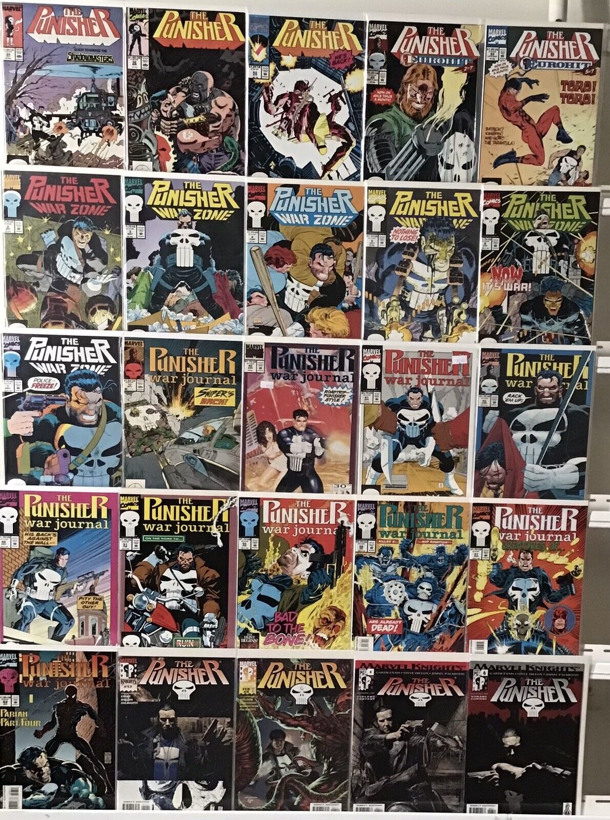 Marvel Comics - The Punisher - Comic Book Lot Of 25