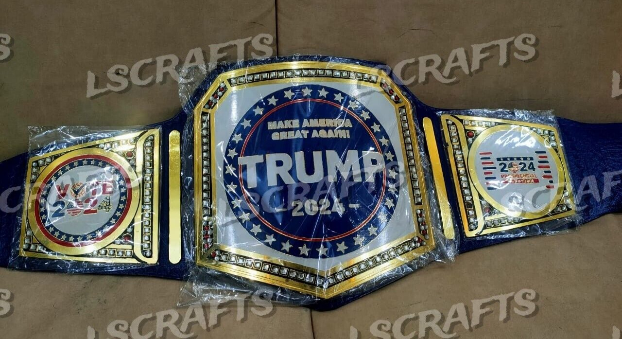 USA Presidential Election 2024 Donald Trump Make America Great Championship Belt