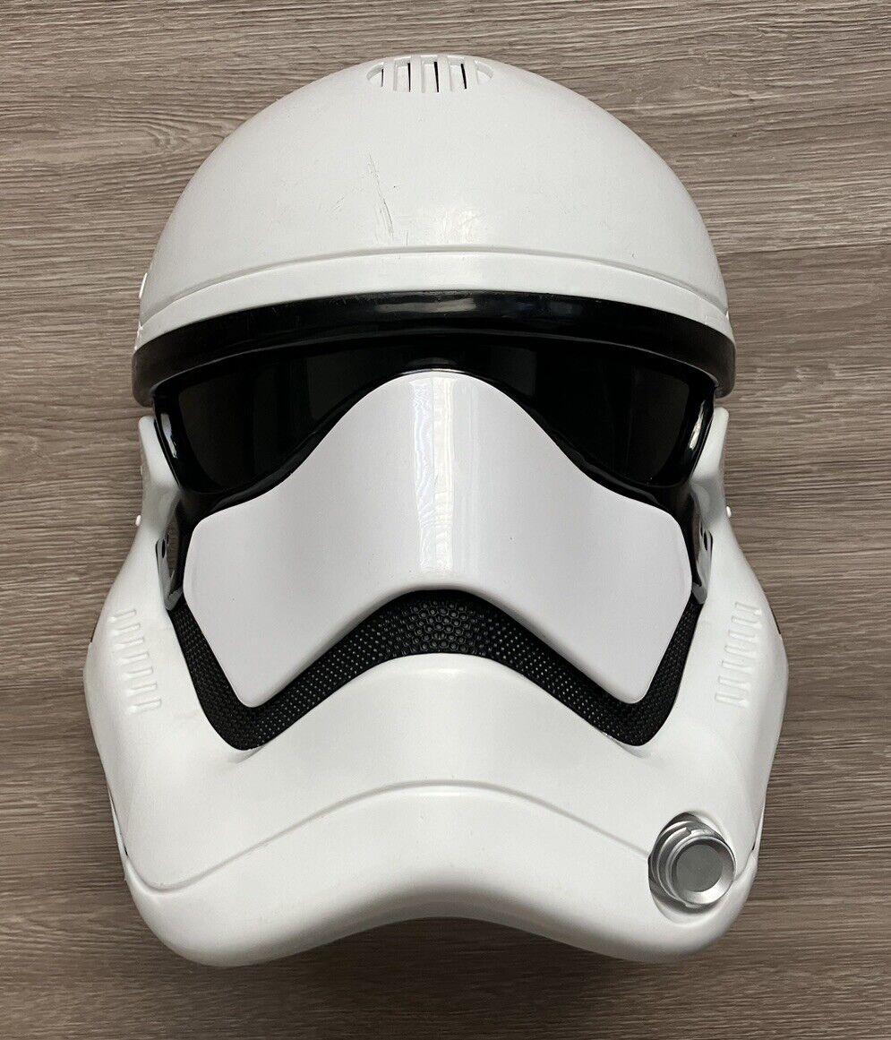 Disney Star Wars First Order Stormtrooper Helmet Voice Changer Adult Size Tested
