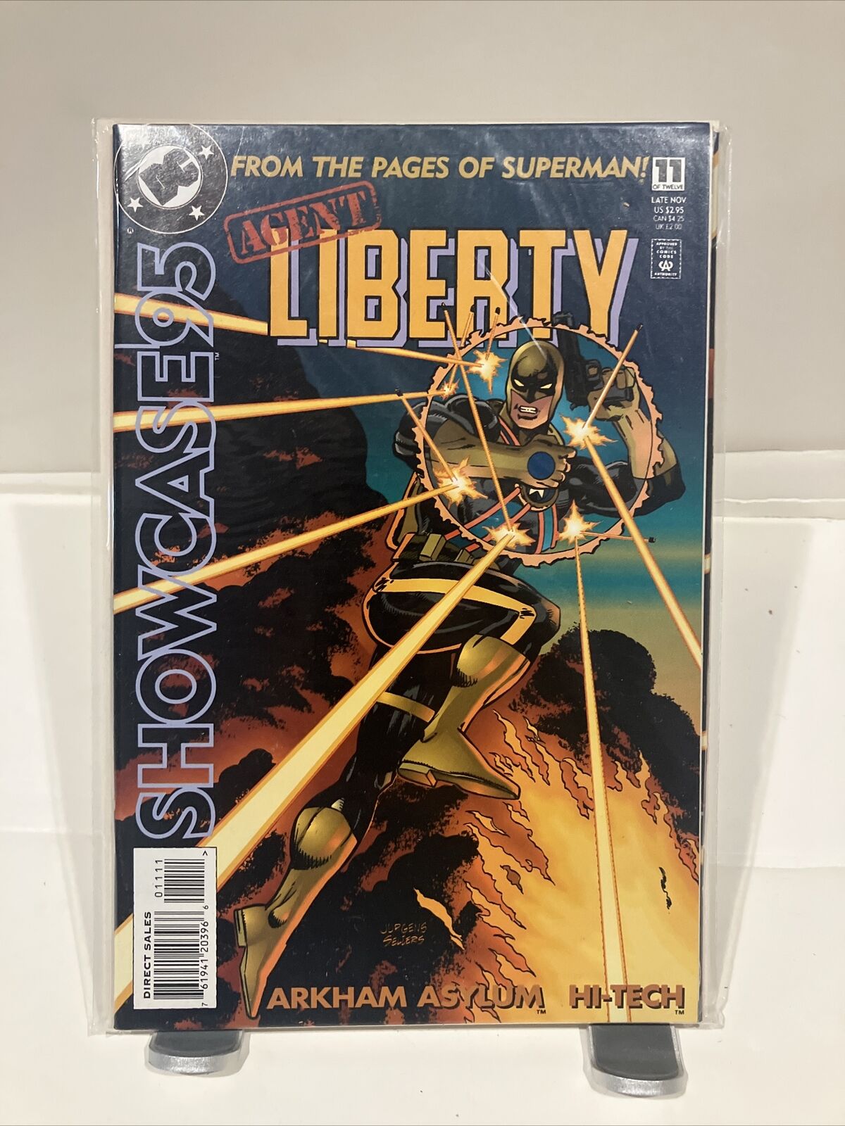 Showcase 95 Agent Liberty #11 Dc Comic