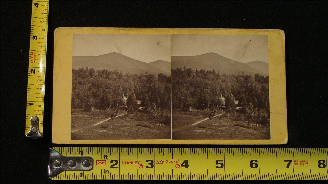 b042, Hervey Friend Stereoview, #269, White Mountain Scenery, N.H., 1860's