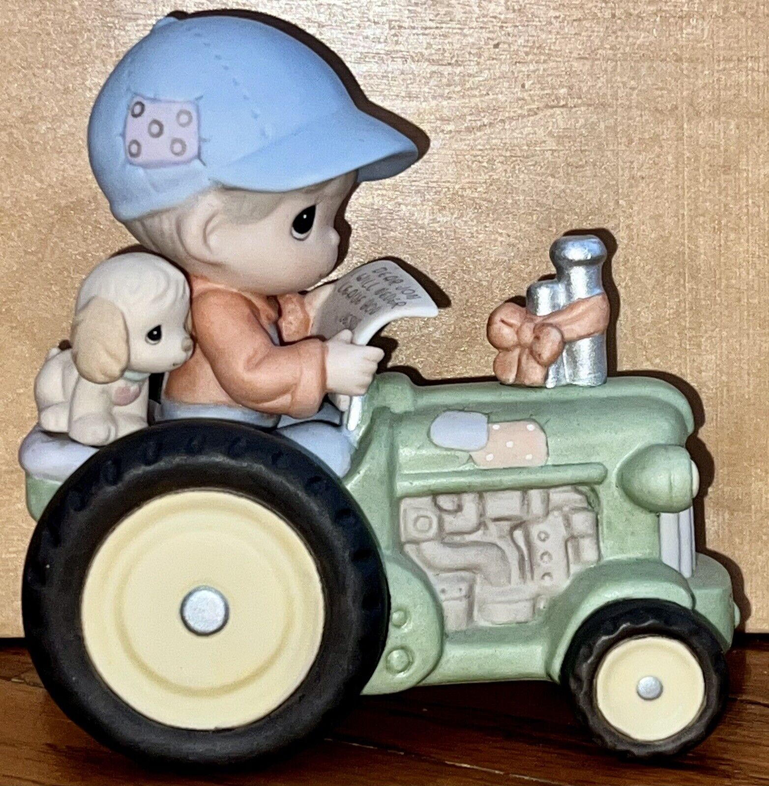 Buy 2 Get 1 Precious Moments-“Dear Jon, I will never leave you, Jesus”Tractor(2)