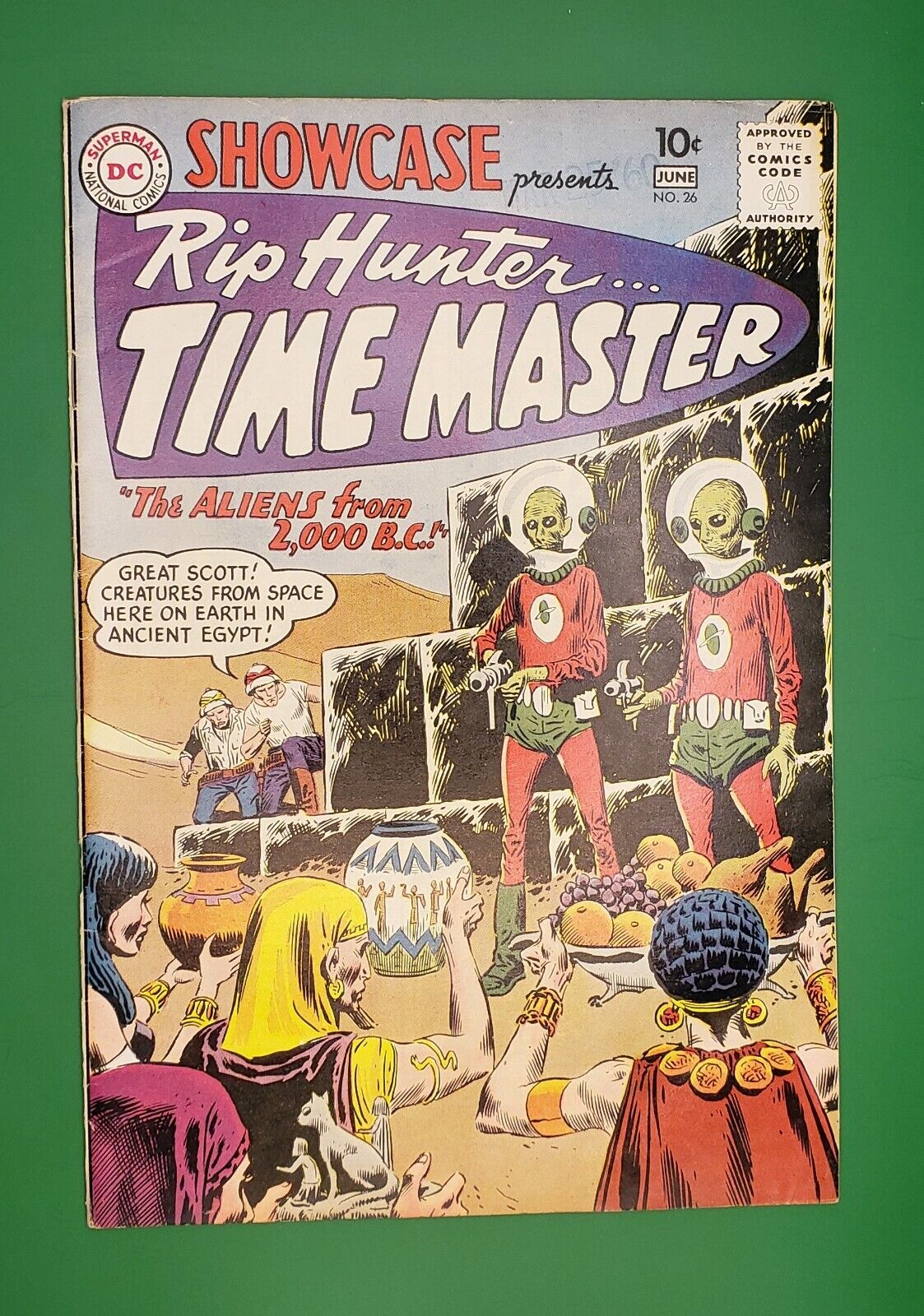 Showcase Presents #26 Rip Hunter Time Master DC Comics 1960 FN+/VF-