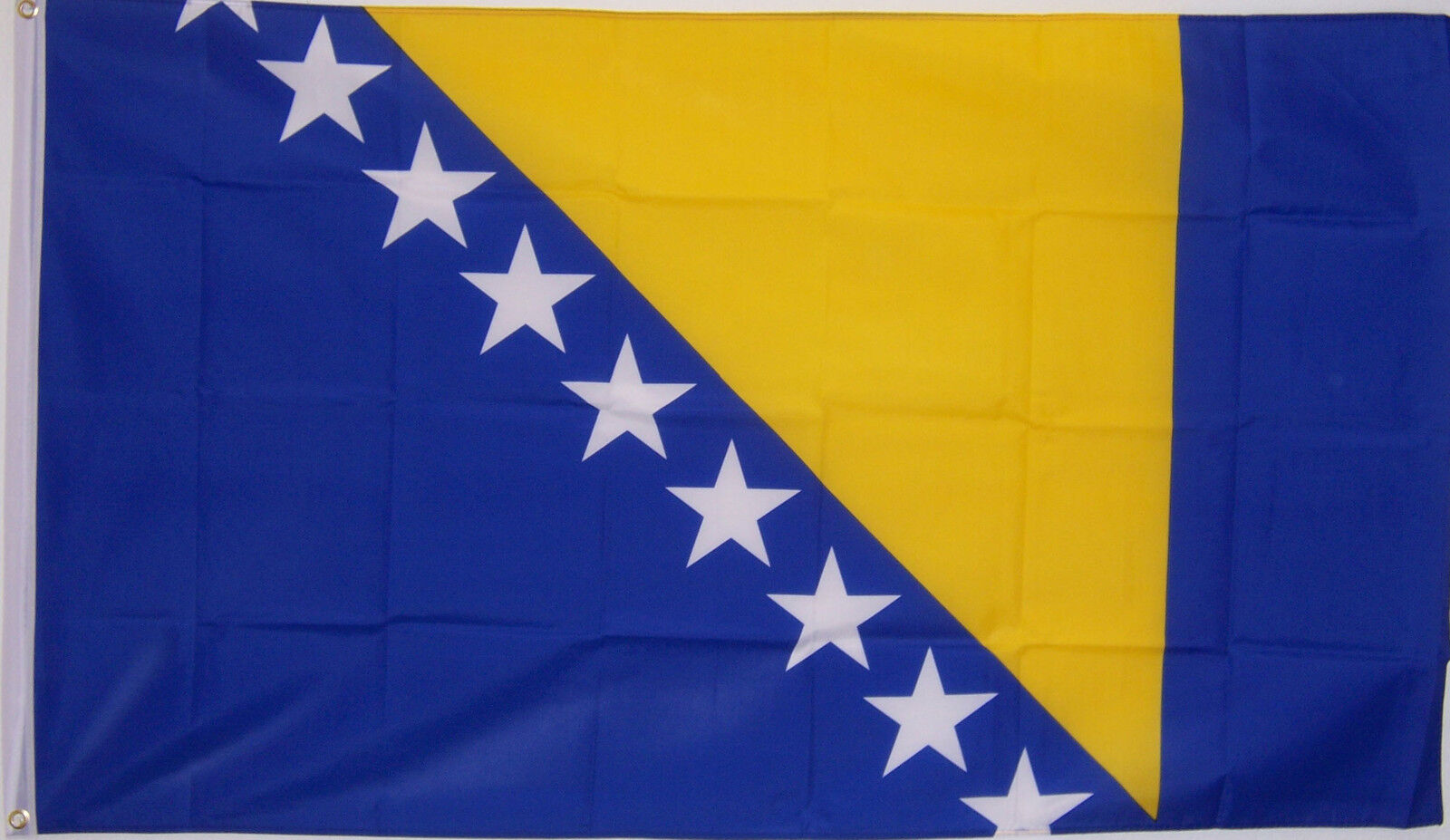 NEW 3ftx5ft BOSNIA INDOOR OUTDOOR YARD FLAG