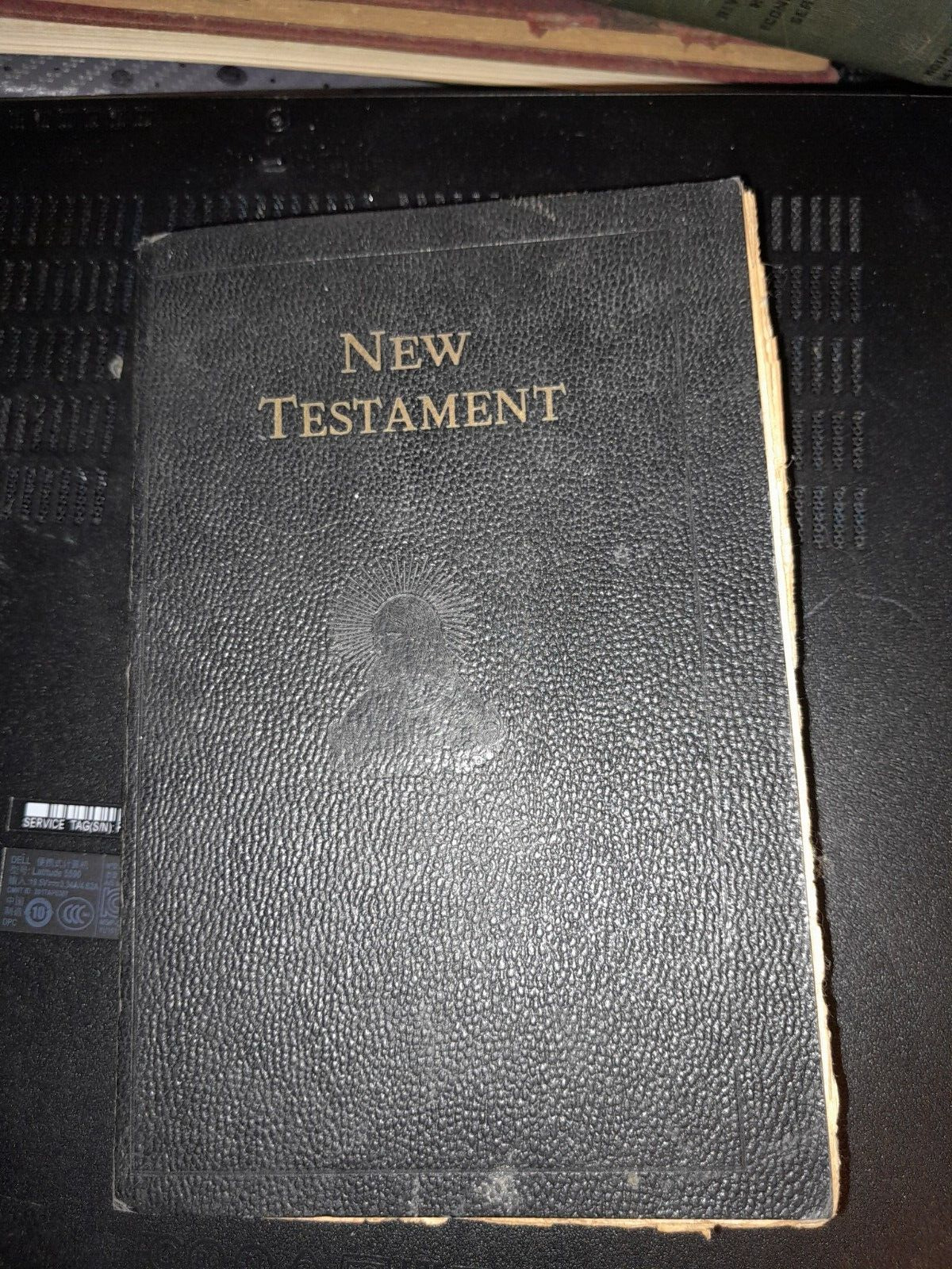 New Testament Black Vintage Book