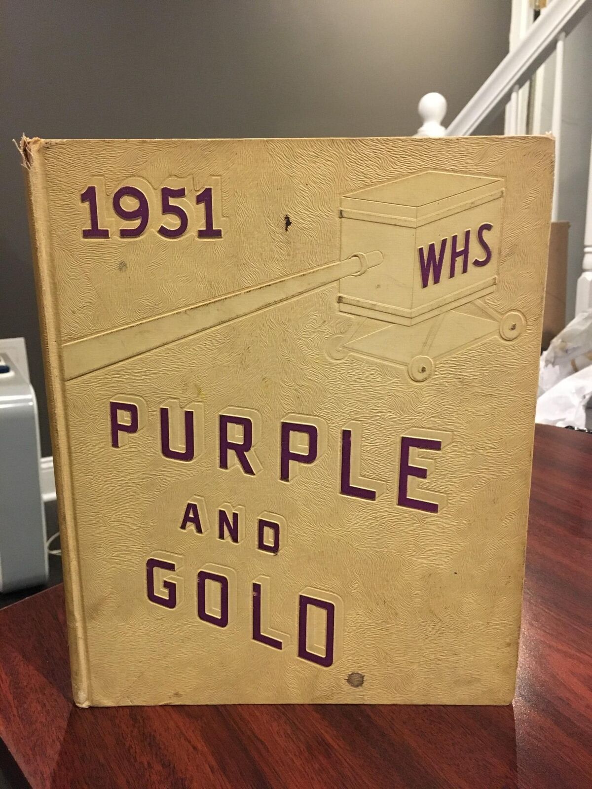 1951 MORRISON R WAITE HIGH SCHOOL Yearbook - Toledo, OH -  Purple And Gold