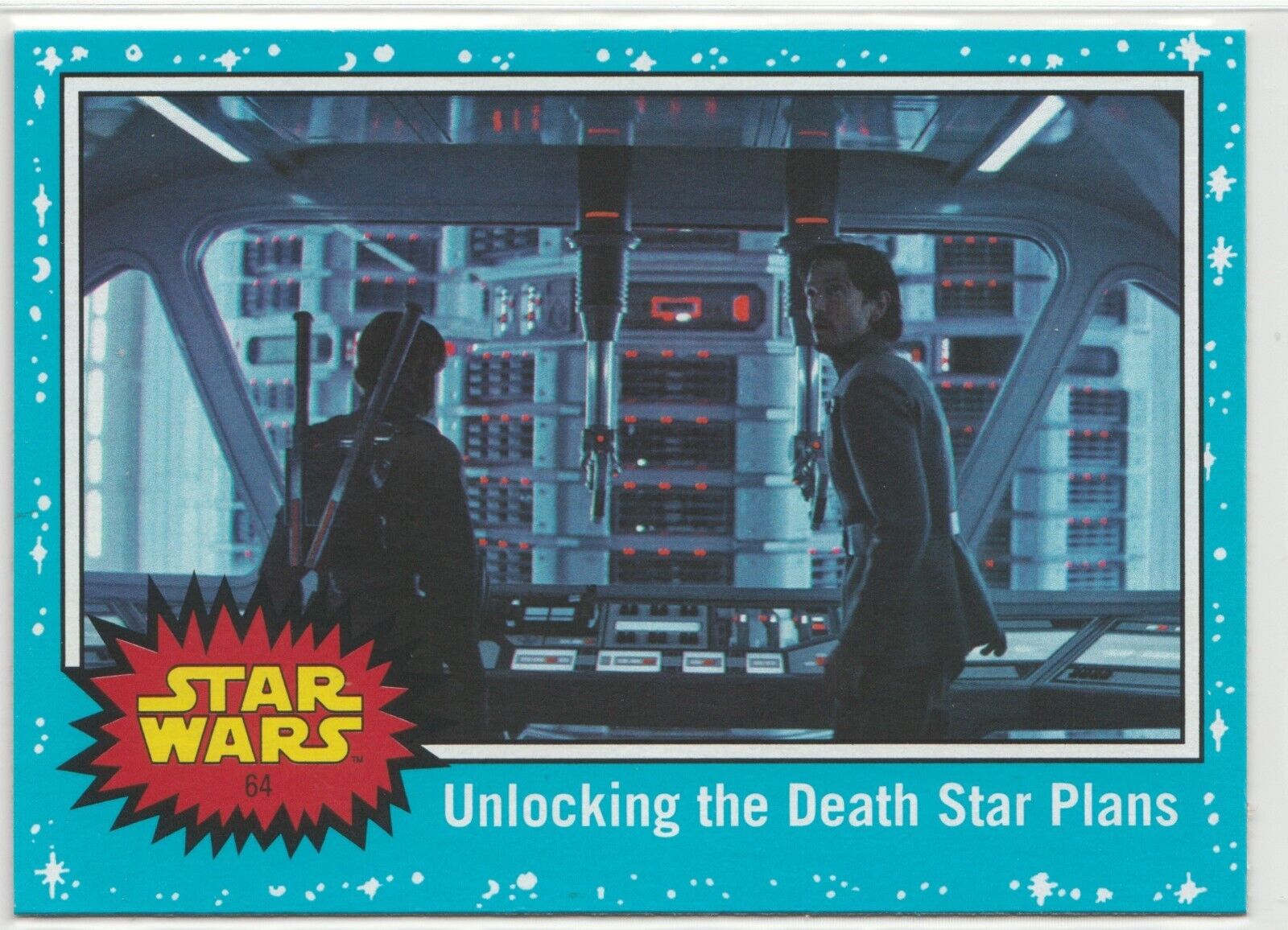 2017 Topps Star Wars Journey to the Last Jedi #64 Unlocking the Death Star Plans