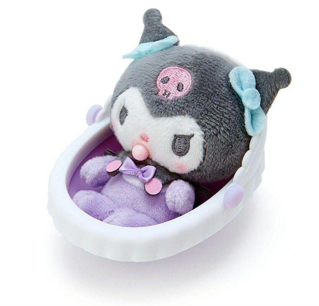 Sanrio kuromi Baby Mascot Cradle Plush Doll Babies Sanrio 2022 Japan NEW